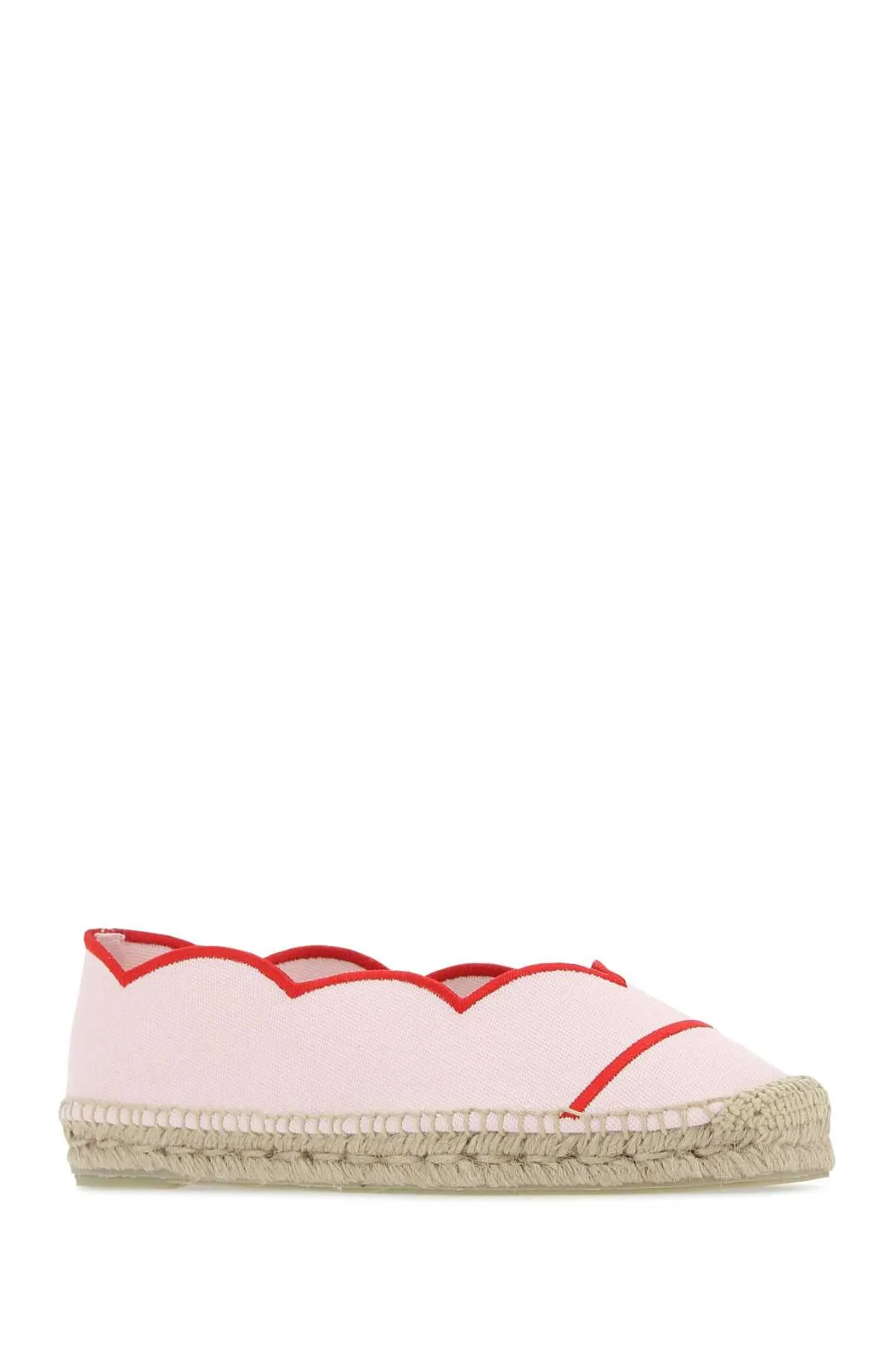 Castaner Pink Canvas Espadrilles